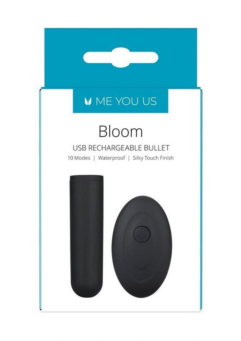 ME YOU US Bloom Rechargeable Bullet - Black