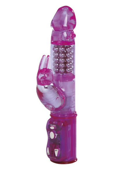 ME YOU US Bunny Glow Rabbit Vibrator - Glow In The Dark/Purple