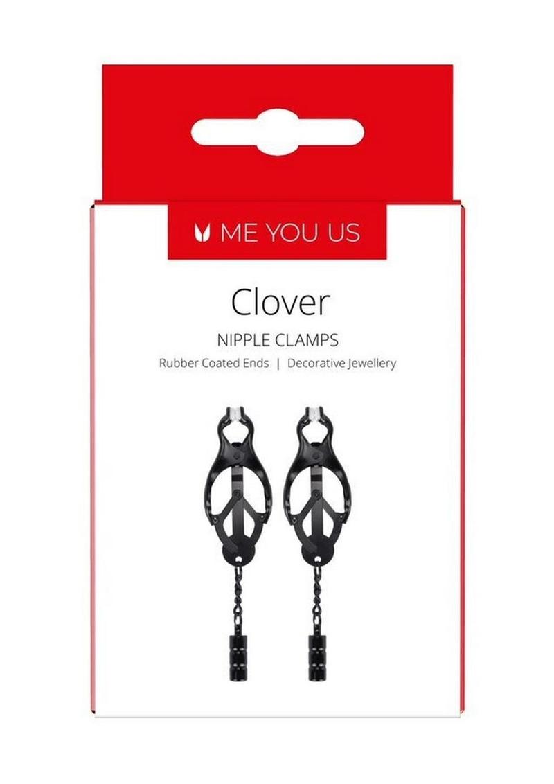 ME YOU US Clover Nipple Clamp - Black