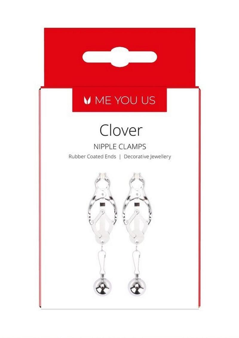 ME YOU US Clover Nipple Clamp - Silver