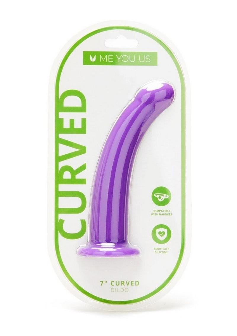 ME YOU US Curved Silicone Dildo