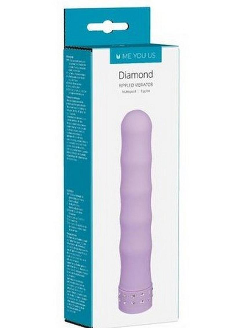 ME YOU US Diamond Silk Gyrator Vibrator - Purple