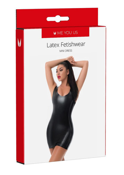 ME YOU US Latex Mini Dress