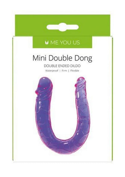 ME YOU US Mini Double Dong Double Ended Dildo - Purple