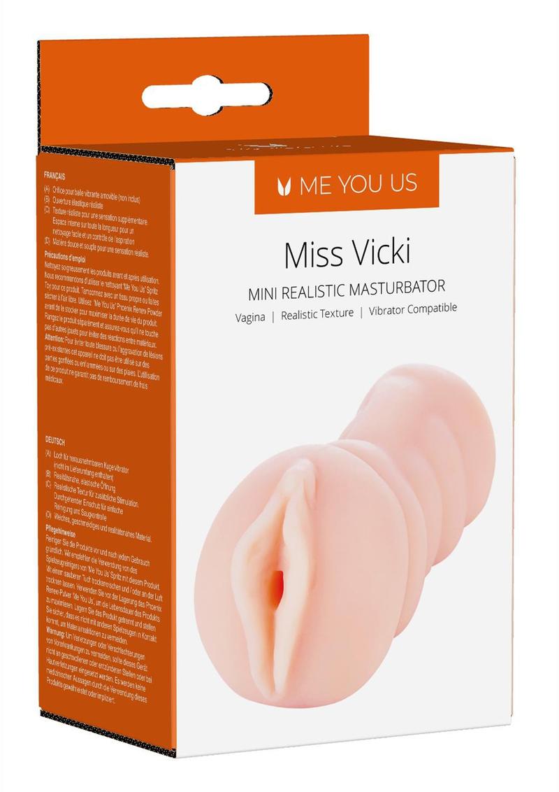 ME YOU US Mini Vicki Mini Realistic Masturbator - Pussy