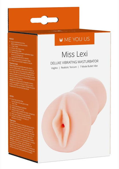 ME YOU US Miss Lexi Deluxe Vibrating Realistic Masturbator - Pussy