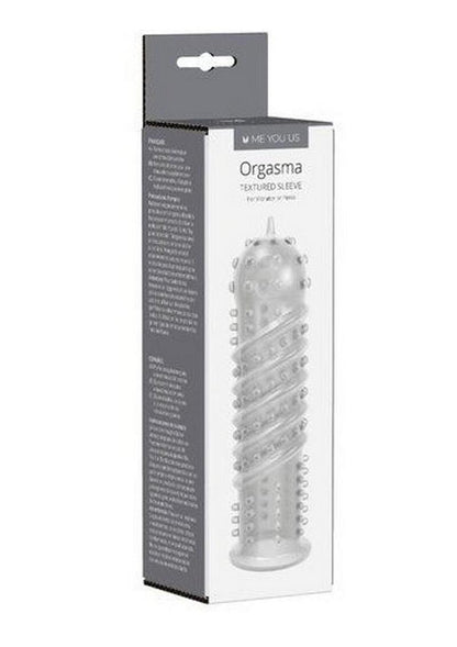 ME YOU US Orgasma Textured Penis Or Vibrator Sleeve