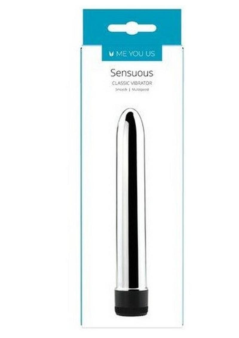 ME YOU US Sensuous Smooth Vibrator - Silver