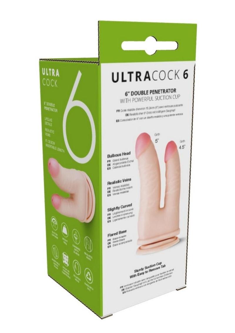 ME YOU US Ultra Cock 6 Realistic Double Penetration Dildo