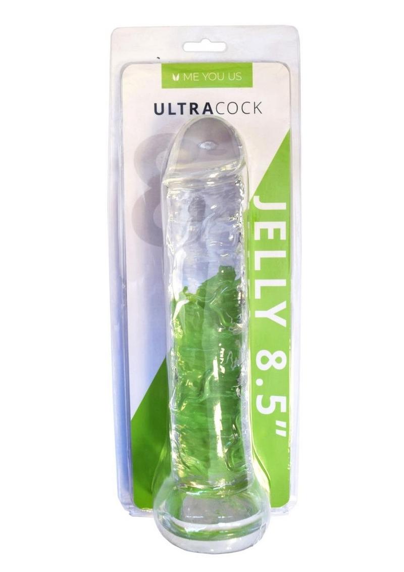 ME YOU US Ultracock Jelly Dong - Clear - 8.5in