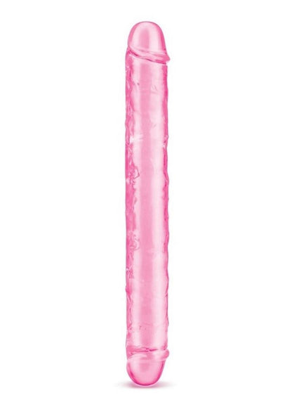 ME YOU US Ultracock Jelly Double Ender - Pink - 12in