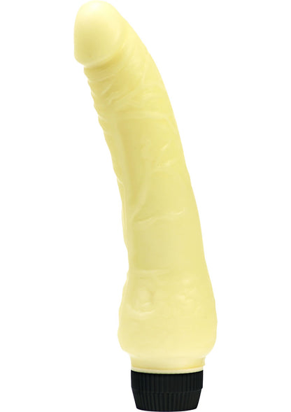 ME YOU US Zeus 8 Glow In The Dark Realistic Vibrator - Glow In The Dark/Green - 8in