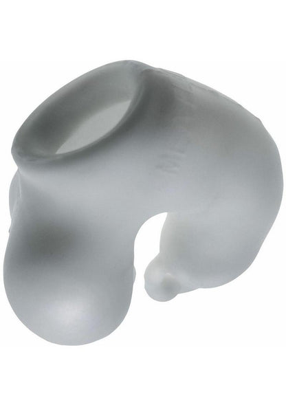 Meatlocker Silicone Chastity - White/White Ice