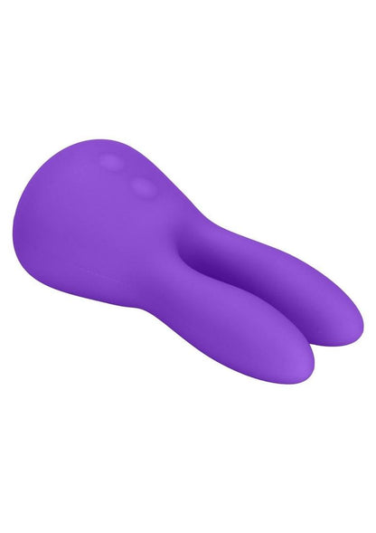 Mini Marvels Marvelous Bunny Silicone Rechargeable Massager - Purple