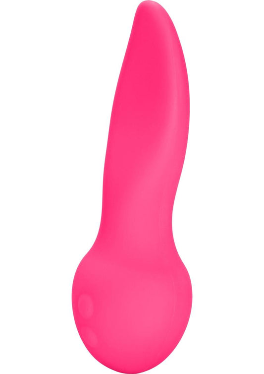 Mini Marvels Marvelous Flicker Silicone Rechargeable Massager - Pink