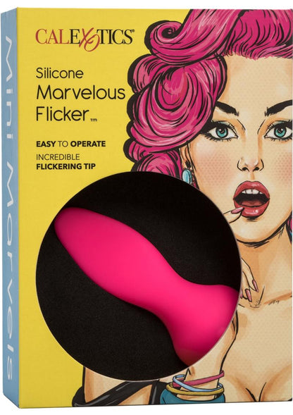 Mini Marvels Marvelous Flicker Silicone Rechargeable Massager