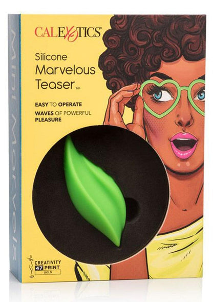 Mini Marvels Marvelous Teaser Silicone Rechargeable Massager