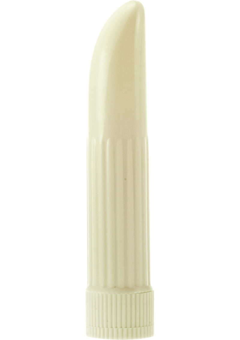 Minx Lady Lust Ribbed Mini Vibrator - White