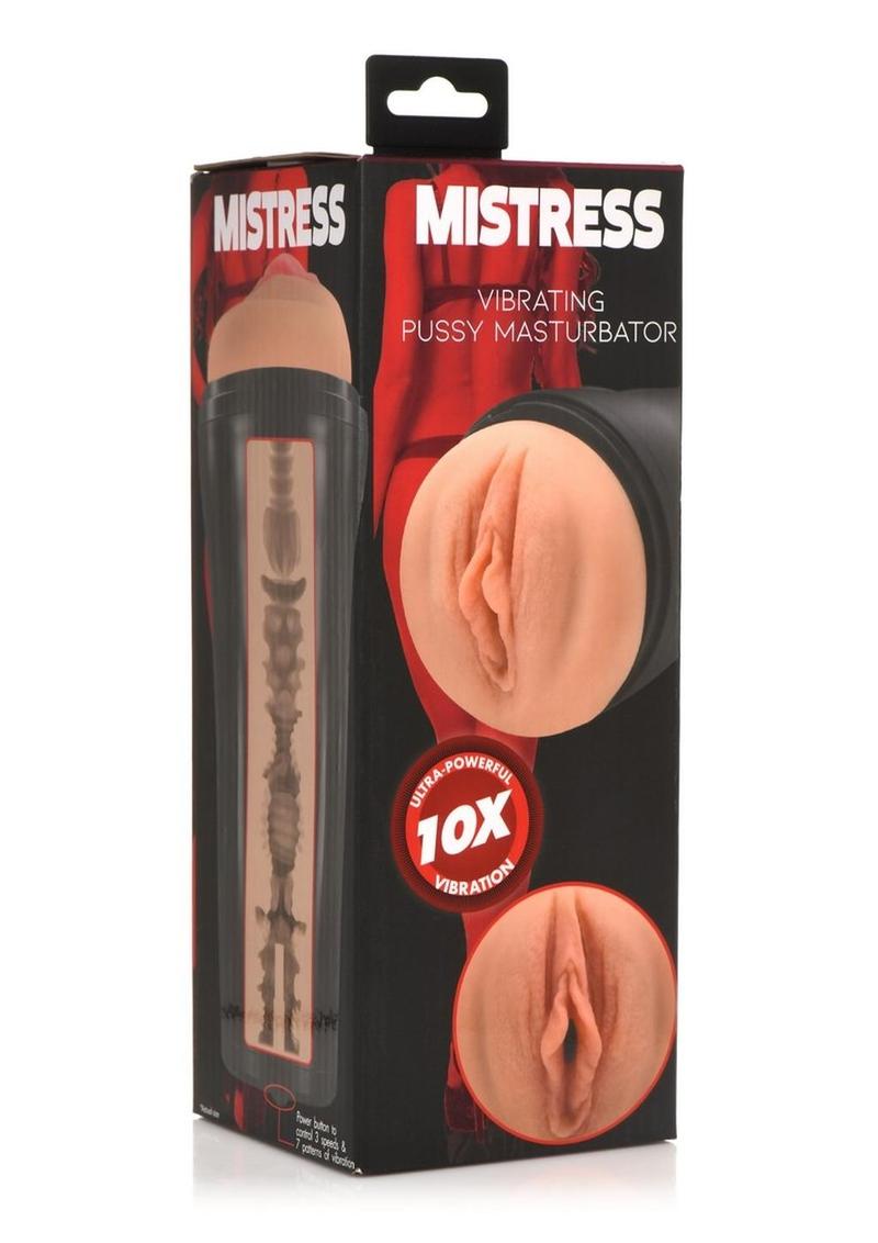 Mistress Vibrating Bioskin Pussy Masturbator