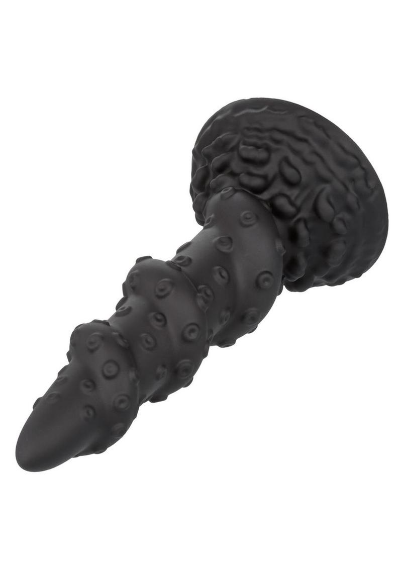 Monster Dong The Kraken Silicone Dildo - Black - 8in