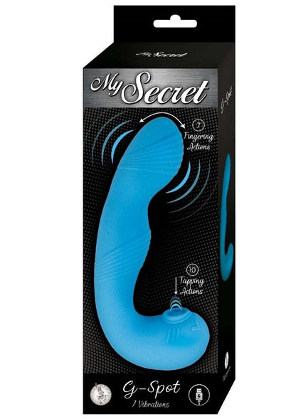 My Secret G-Spot Rechargeable Silicone Vibrator with Clitoral Stimulator