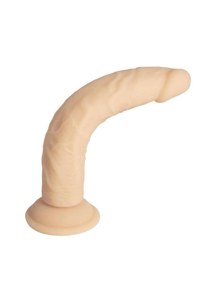 Naked Addiction Silicone Dual Density Bendable Dildo - Vanilla - 9in