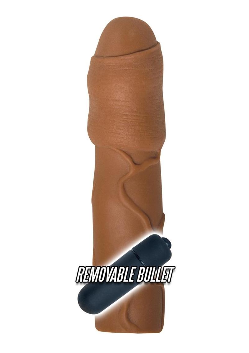 Natural Realskin Uncircumcised Xtender Vibrating Sleeve