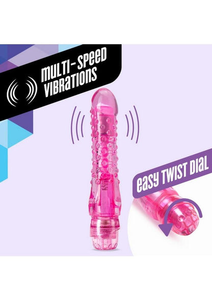 Naturally Yours Bump N Grind Dildo - Pink