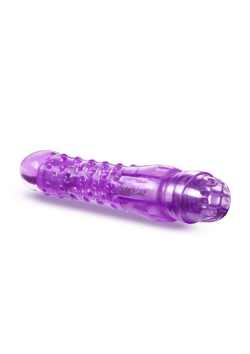 Naturally Yours Bump N Grind Vibrating Dildo - Purple