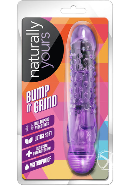 Naturally Yours Bump N Grind Vibrating Dildo