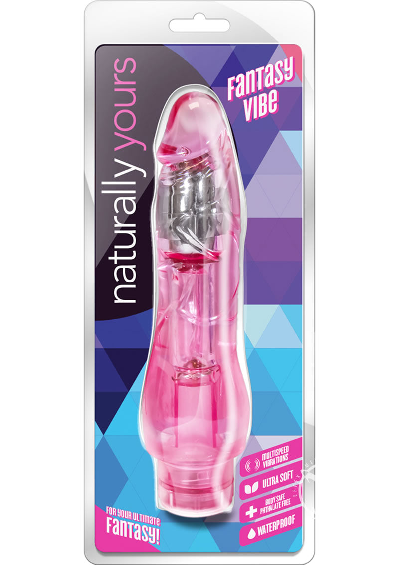 Naturally Yours Fantasy Vibrating Dildo