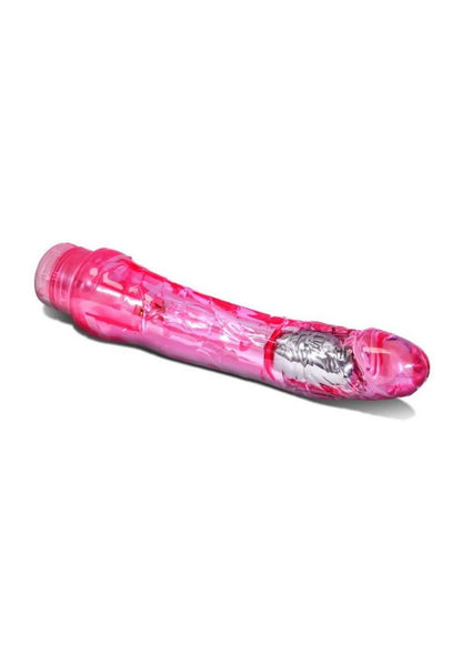 Naturally Yours Mambo Vibrating Dildo - Pink - 9in