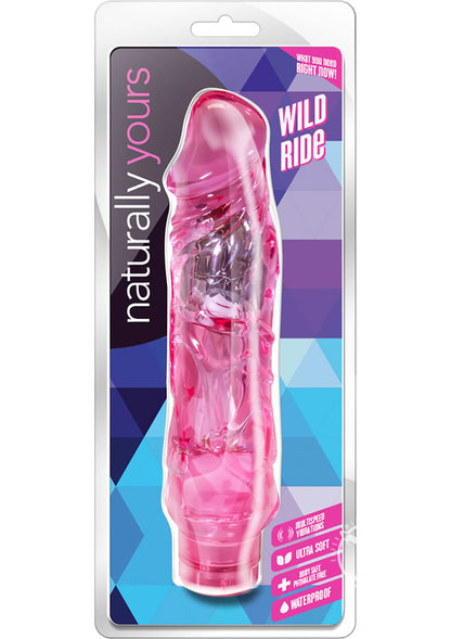 Naturally Yours Wild Ride Vibrating Dildo