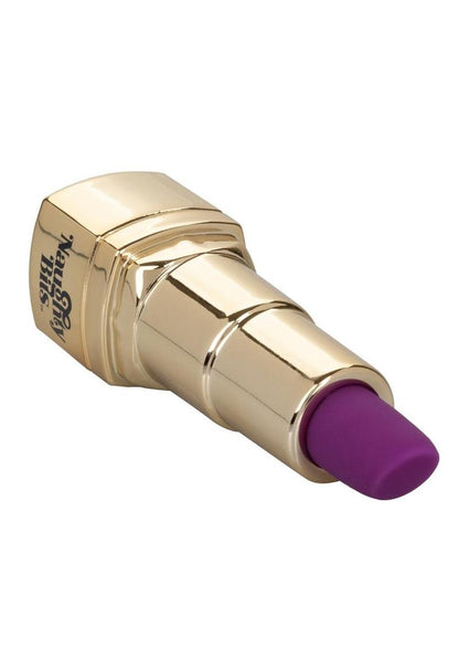 Naughty Bits Bad Bitch Lipstick Bullet Vibrator - Purple