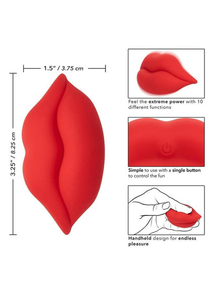 Naughty Bits Muah Silicone Rechargeable Mini Vibrator