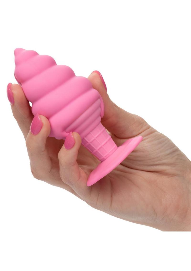 Naughty Bits Yum Bum Ice Cream Cone Silicone Butt Plug