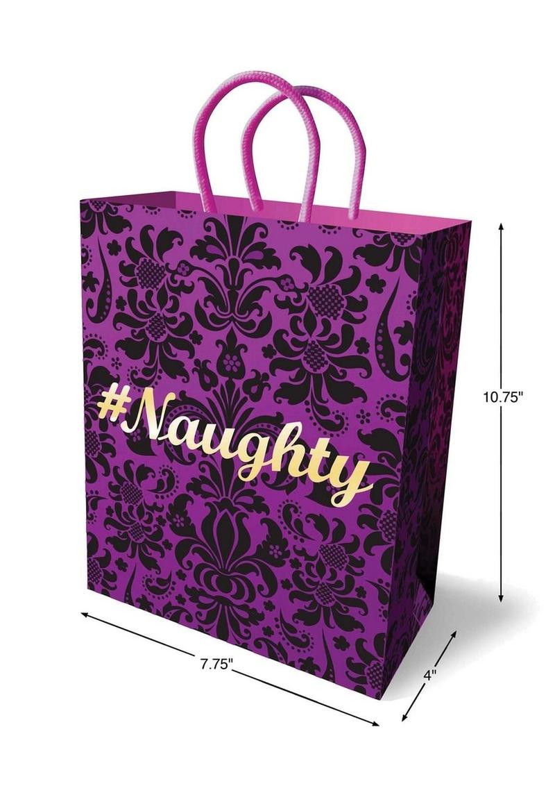 #Naughty - Purple - Gift Bag