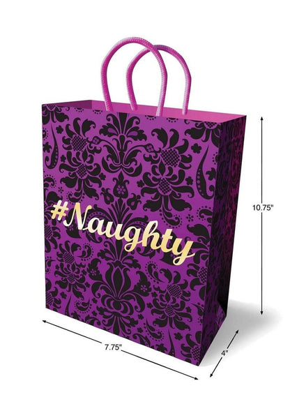 #Naughty - Purple - Gift Bag