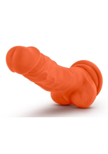 Neo Elite Silicone Dual Density Dildo with Balls