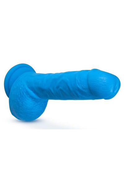 Neo Elite Silicone Dual Density Dildo with Balls