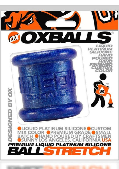 Neo Tall Silicone Ballstretcher - Large - Blueballs