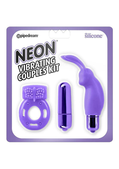 Neon Silicone Vibrating Couples