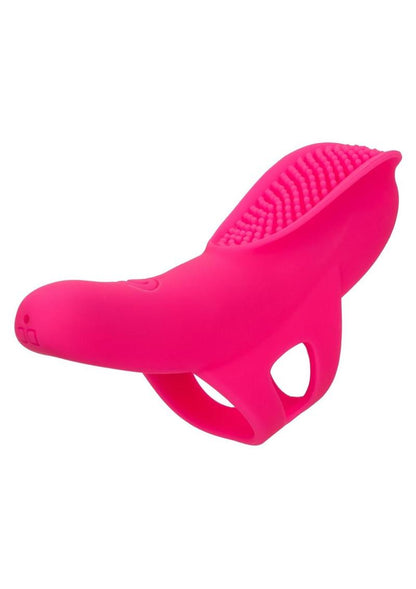 Neon Vibes The Nubby Rechargeable Silicone Vibrator - Pink