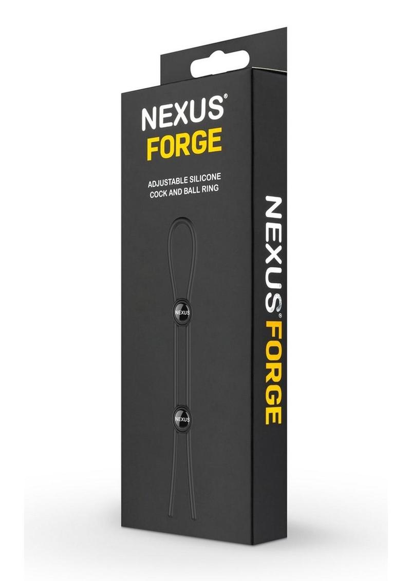 Nexus Forge Double Adjustable Lasso Silicone Cock Ring