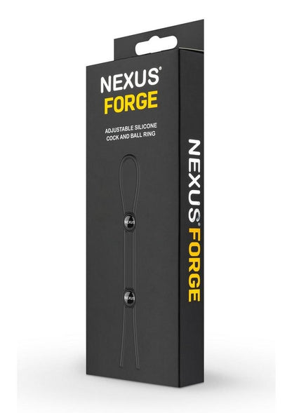 Nexus Forge Double Adjustable Lasso Silicone Cock Ring