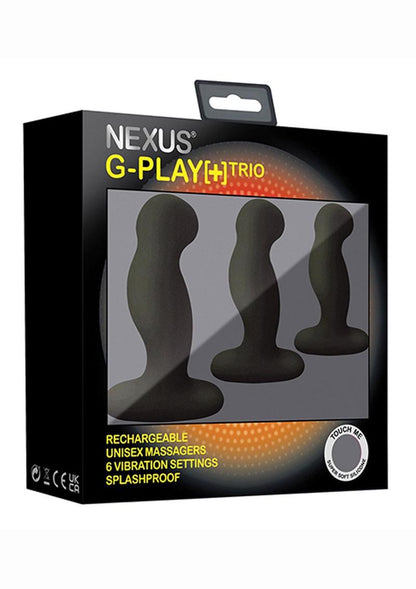 Nexus Gplaytrio+ Unisex Rechargeable Silicone Vibrator