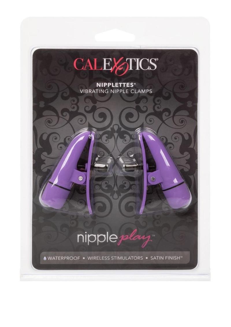 Nipple Play Nipplettes Vibrating Nipple Clamps