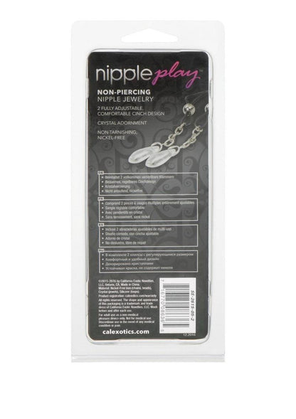 Nipple Play Non-Piercing Nipple Jewelry - Crystal