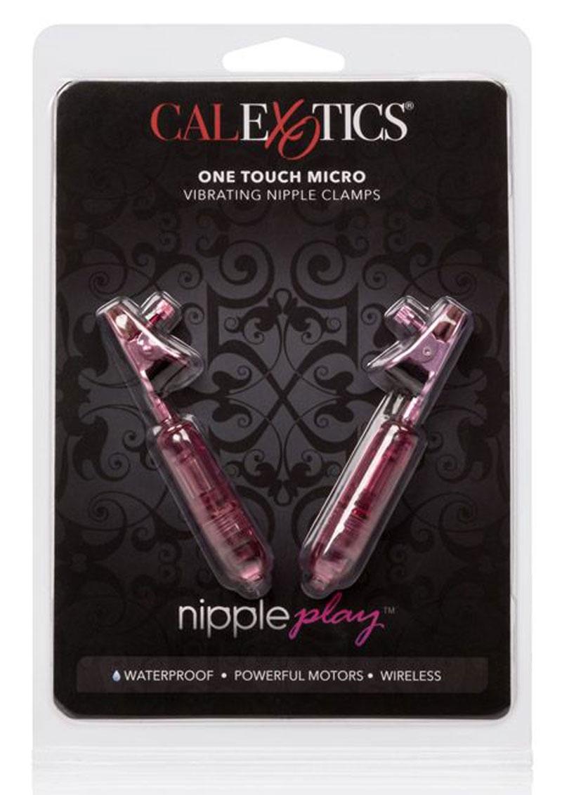 Nipple Play One Touch Vibrating Nipple Clamps