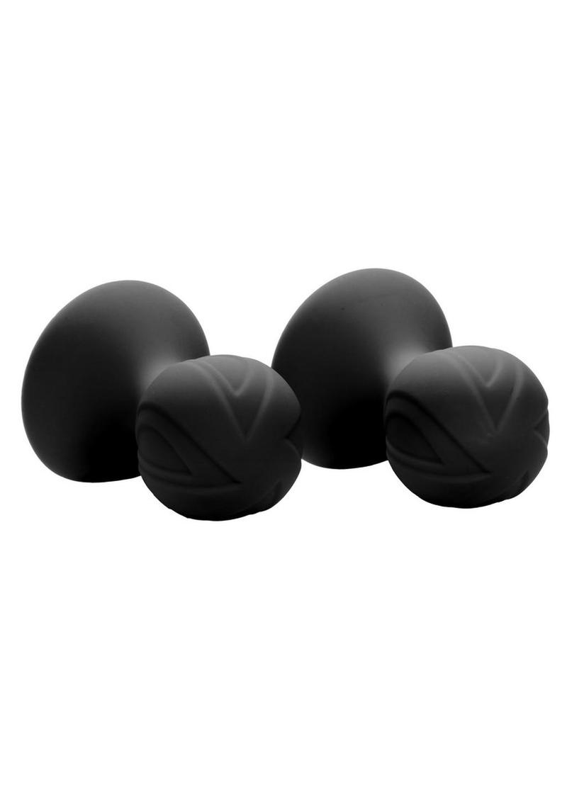 Nipple Play Silicone Pro Nipple Suckers - Black